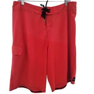 Quiksilver Cypher Men's Swim Board Shorts 4 Way stretch Size 34